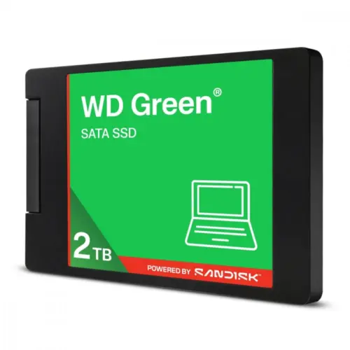 Alternative view of Western Digital SSD зелен 2TB SATA 2,5 inches WDS200T2G0A
