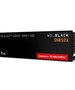 Alternative view of Western Digital SSD drive черен 1TB SN850X NVMe M.2 PCIe Gen4 2280