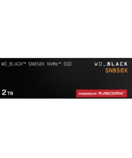 Western Digital SSD черен SN850X drive 2TB NVMe 2280 M2
