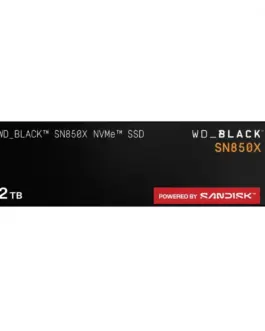 Western Digital SSD черен SN850X drive 2TB NVMe 2280 M2