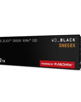 Alternative view of Western Digital SSD черен SN850X drive 2TB NVMe 2280 M2