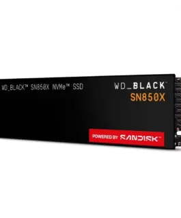 Alternative view of Western Digital SSD drive черен 4TB SN850X NVMe M.2 PCIe Gen4 2280