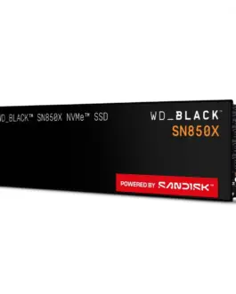 Alternative view of Western Digital SSD drive черен 4TB SN850X NVMe M.2 PCIe Gen4 2280