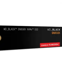 Western Digital SSD drive черен 4TB SN850X NVMe M.2 PCIe Gen4 2280