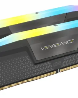 Corsair памет DDR5 Vengeance RGB 32GB/6000 (2x16GB) CL38 Intel XMP & AMD EXPO