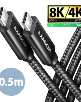 AXAGON BUCM4X-CM05AB кабел USB -C USB-C USB4.0 240W 0.