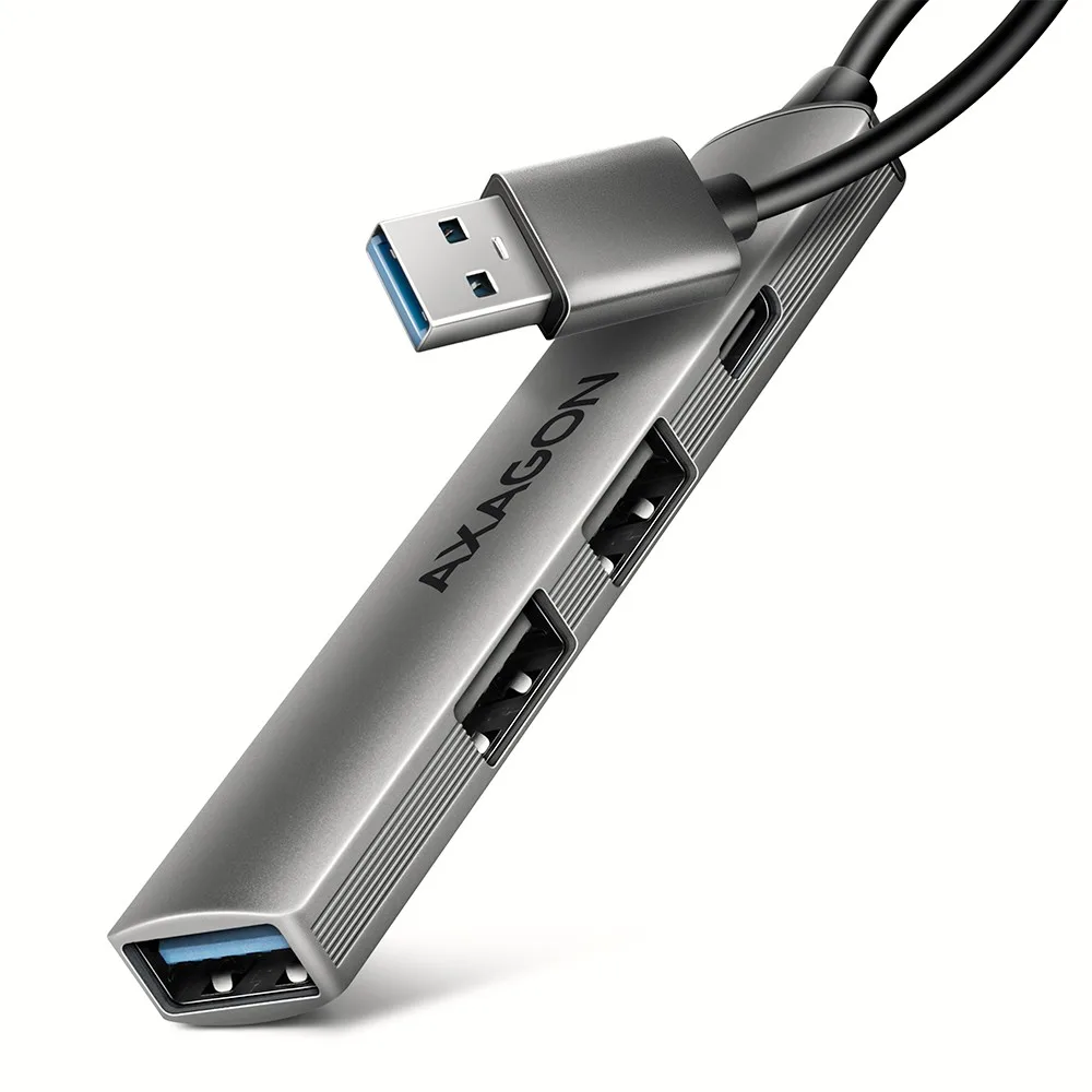 AXAGON HUE-STA HUB 4-port 1x USB 5Gbps 2xUSB2.0 +USB