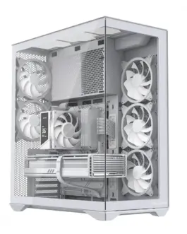 Alternative view of MODECOM кутия за компютър Volcano Space XL ARGB Full Tower 5 fans, бял