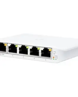 Kомутатор UBIQUITI Flex Mini; (4) GbE ports; (1) GbE PoE input port for power; Optional powering with included 5V 1A USB
