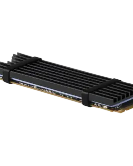 Охладител за процесор Охладител AXAGON CLR-M2L3 passive - M.2 SSD 80mm SSD ALU body silicone thermal pads height