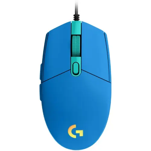 Геймърска мишка LOGITECH G203 LIGHTSYNC Corded Gaming Mouse - BLUE - USB