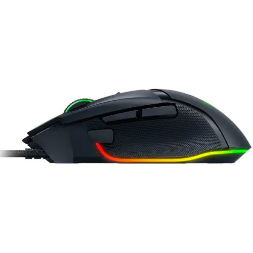 Alternative view of Геймърска мишка Razer Basilisk V3, 2nd-gen Razer Optical Mouse Switch rated for 70 million clicks, Optical Sensor - 26,000 DPI, 4-way Razer HyperScroll tilt wheel, Electronically actuated notched and free-spinning modes, Razer Speedflex Cable, Razer