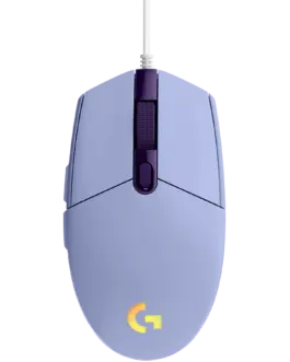 Геймърска мишка LOGITECH G102 LIGHTSYNC Corded Gaming Mouse - LILAC - USB - EER