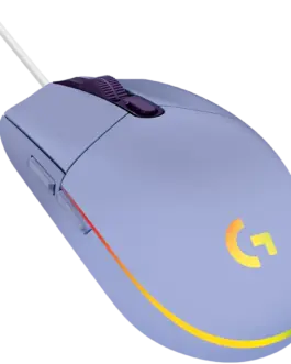 Alternative view of Геймърска мишка LOGITECH G102 LIGHTSYNC Corded Gaming Mouse - LILAC - USB - EER