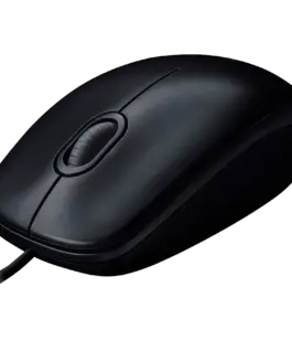 Alternative view of Мишка за компютър LOGITECH B100 Corded Mouse - BLACK - USB - B2B