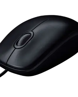 Alternative view of Мишка за компютър LOGITECH B100 Corded Mouse - BLACK - USB - B2B