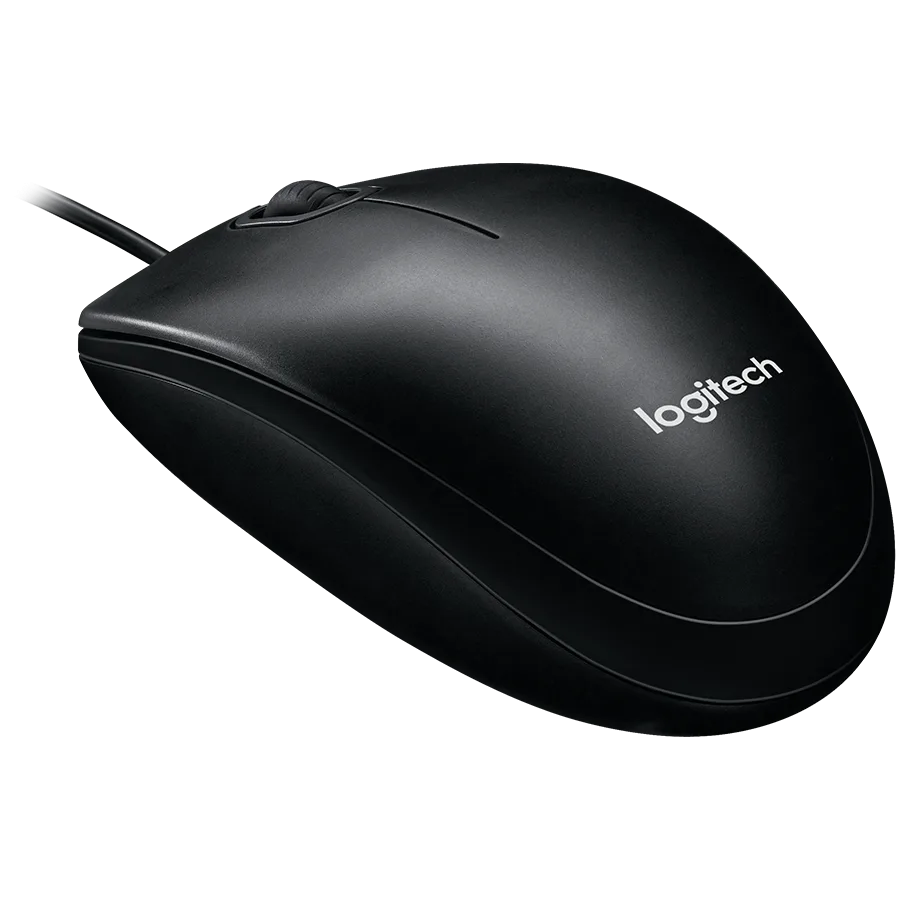 Мишка за компютър LOGITECH B100 Corded Mouse - BLACK - USB - B2B - Image 27