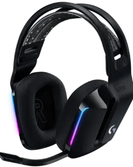 Геймърски слушалки LOGITECH G733 LIGHTSPEED Wireless RGB Gaming Headset - BLACK