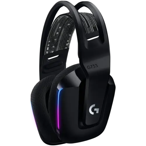 Alternative view of Геймърски слушалки LOGITECH G733 LIGHTSPEED Wireless RGB Gaming Headset - BLACK
