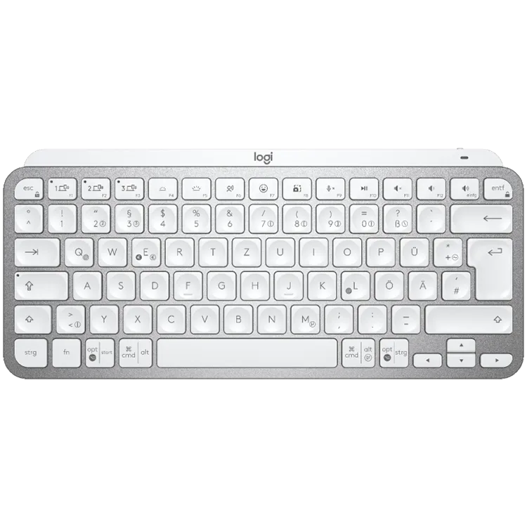 Клавиатура LOGITECH MX Keys Mini Bluetooth Illuminated Keyboard - PALE GREY - US INTL