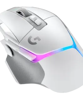 Геймърска мишка LOGITECH G502 X PLUS - WHITE/PREMIUM - 2.4GHZ - EER2 - #933