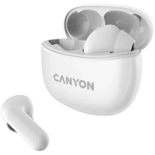 Alternative view of Bluetooth слушалки CANYON headset TWS-5 White