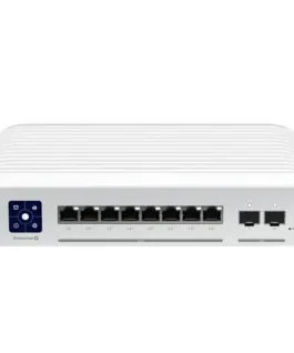 Kомутатор Ubiquiti Enterprise Layer 3 PoE switch with (8) 2.5GbE 802.3at PoE+ RJ45 ports and (2) 10G SFP+