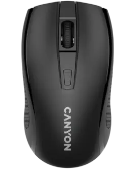 Безжична мишка CANYON MW-7 2.4Ghz wireless mouse 6 buttons DPI 800/1200/1600 with 1 AA battery size 110*60*37mm58g
