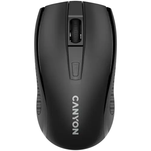 Безжична мишка CANYON MW-7 2.4Ghz wireless mouse 6 buttons DPI 800/1200/1600 with 1 AA battery size 110*60*37mm58g