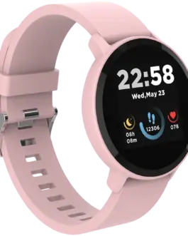 Alternative view of Смарт часовник CANYON Lollypop SW-63, Smart watch, 1.3inches IPS full touch screen, Round watch, IP68 waterproof, multi-sport mode, BT5.0, compatibility with iOS and android, Pink, Host: 25.2*42.5*10.7mm, Strap: 20*250mm, 45g