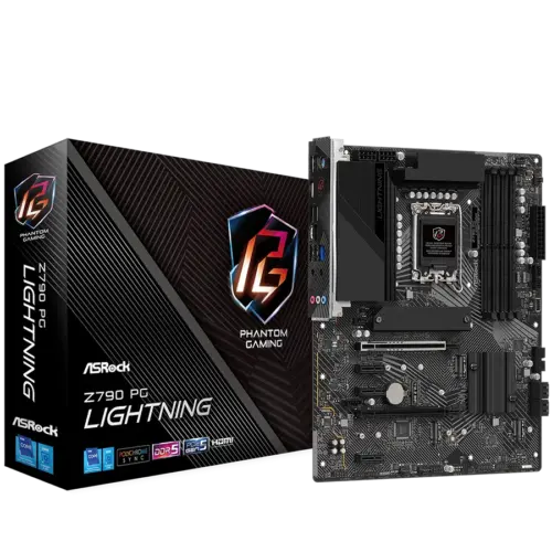 Дънна платка ASROCK MB Desktop Z790 PG Lightning/D4 (S1700 4x DDR5 1x PCIe 4.0 x16 1x PCIe 5.0 x16 3x PCIe 3.0 x1 4x Hyp