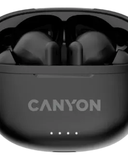 Bluetooth слушалки CANYON headset TWS-8 ENC Black