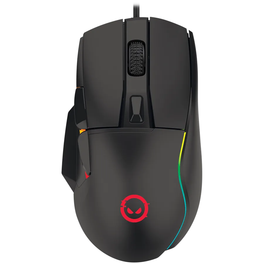 Геймърска мишка LORGAR Jetter 357 gaming mouse Optical Gaming Mouse with 6 programmable buttons Pixart ATG4090 sensor DP