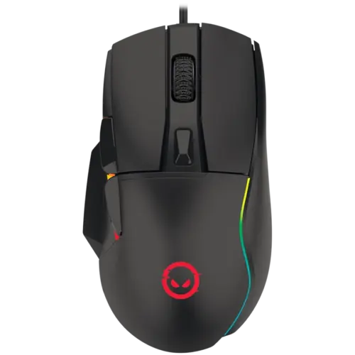 Геймърска мишка LORGAR Jetter 357 gaming mouse Optical Gaming Mouse with 6 programmable buttons Pixart ATG4090 sensor DP