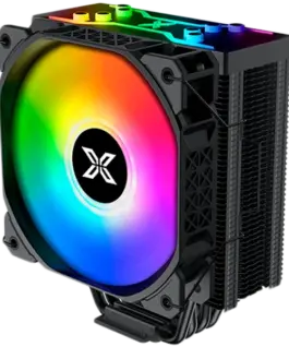 Охладител за процесор Охладител Air Killer Pro EN47895 Black X22A FAN ARGB Top Cover Reinforced Plastic Steel Backplate