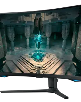 Alternative view of Монитор Monitor LED Samsung LS32BG650EUXEN Odyssey G65B, 32 WQHD Curved 1000R 16:9 (2560x1440) VA 240Hz, 350 cd/2, 2500:1, HDR600, 1ms (GTG), 178/178, FS Premium Pro, G-Sync Compatible, 2xHDMI 2.1, 1xDP 1.4, 1xUSB 3.0, 1xUSB 2.0, RJ-45, WiFi, BT, Spe