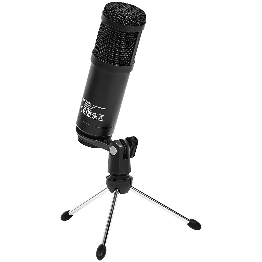 Геймърски микрофон LORGAR Soner 313, Gaming Microphones, Black, USB condenser microphone with Volume Knob & Echo Kob, including 1x Microphone, 1 x 2.5M USB Cable, 1 x Tripod Stand, 1 x User Manual, body size: Φ47.4*158.2*48.1mm, weight: 243.0g - Image 93
