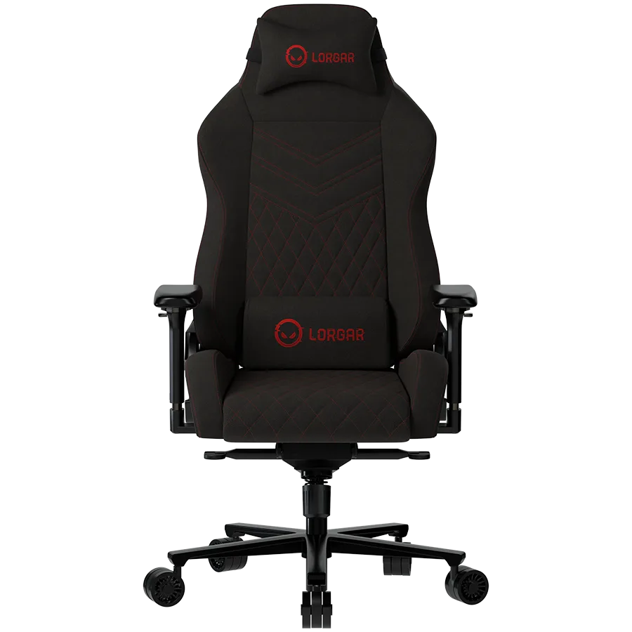 Геймърски стол LORGAR Ace 422 Gaming chair Anti-stain durable fabric 1.8 mm metal frame multiblock mechanism 4D armrests