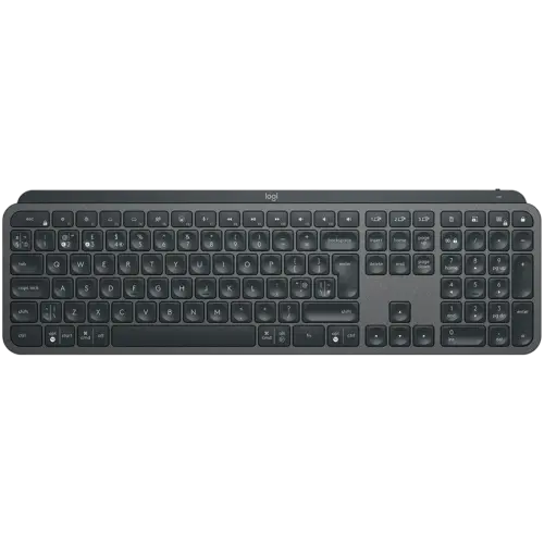 Клавиатура LOGITECH MX Keys Bluetooth Illuminated Keyboard - GRAPHITE- US INTL - B2B