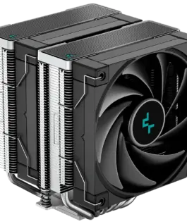 Охладител за процесор Охладител DeepCool AK620 CPU Air Cooler 2x120mm PWM Fan TDP 260W 6 Heatpipes LGA2066/2011-v3/2011/