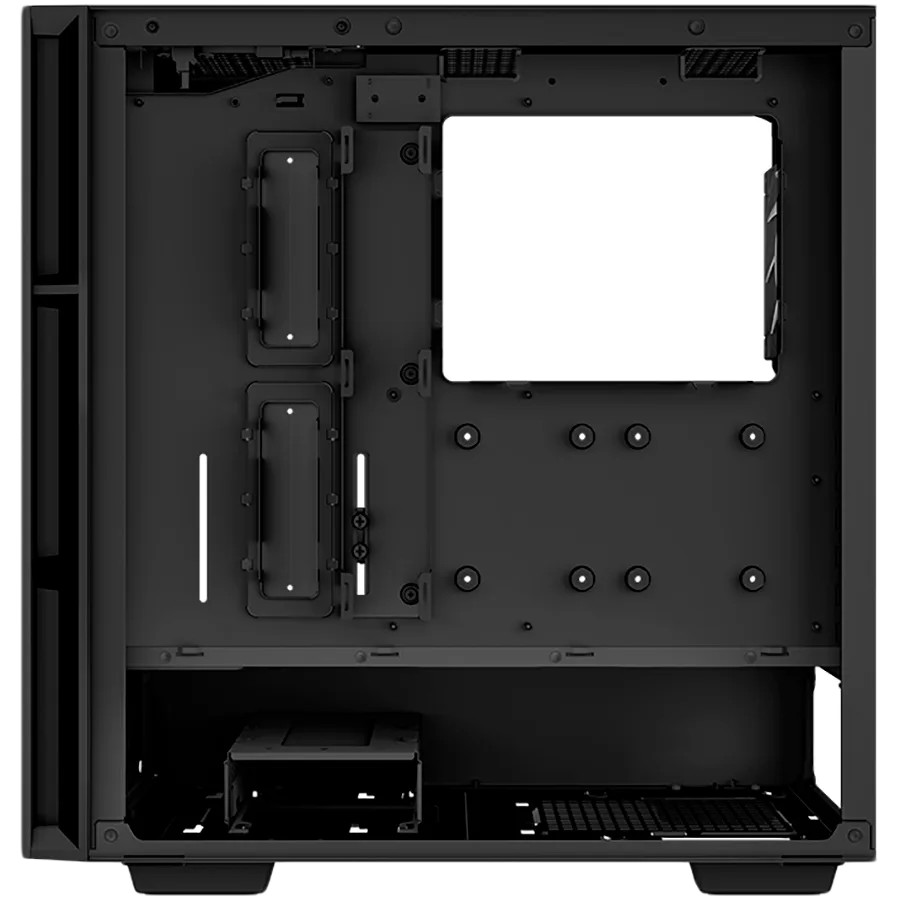Кутия за компютър DeepCool CH560 Digital, Mid Tower, Mini-ITX/Micro-ATX/ATX/E-ATX, 1xUSB3.0, 1xType-C, 1xAudio, 3x140mm + 1x120mm Pre-Installed ARGB Fans, Tempered Glass, Mesh Panels, Dual-Status Digital Display, GPU Support Arm, Black, R-CH560-BKAPE - Image 90