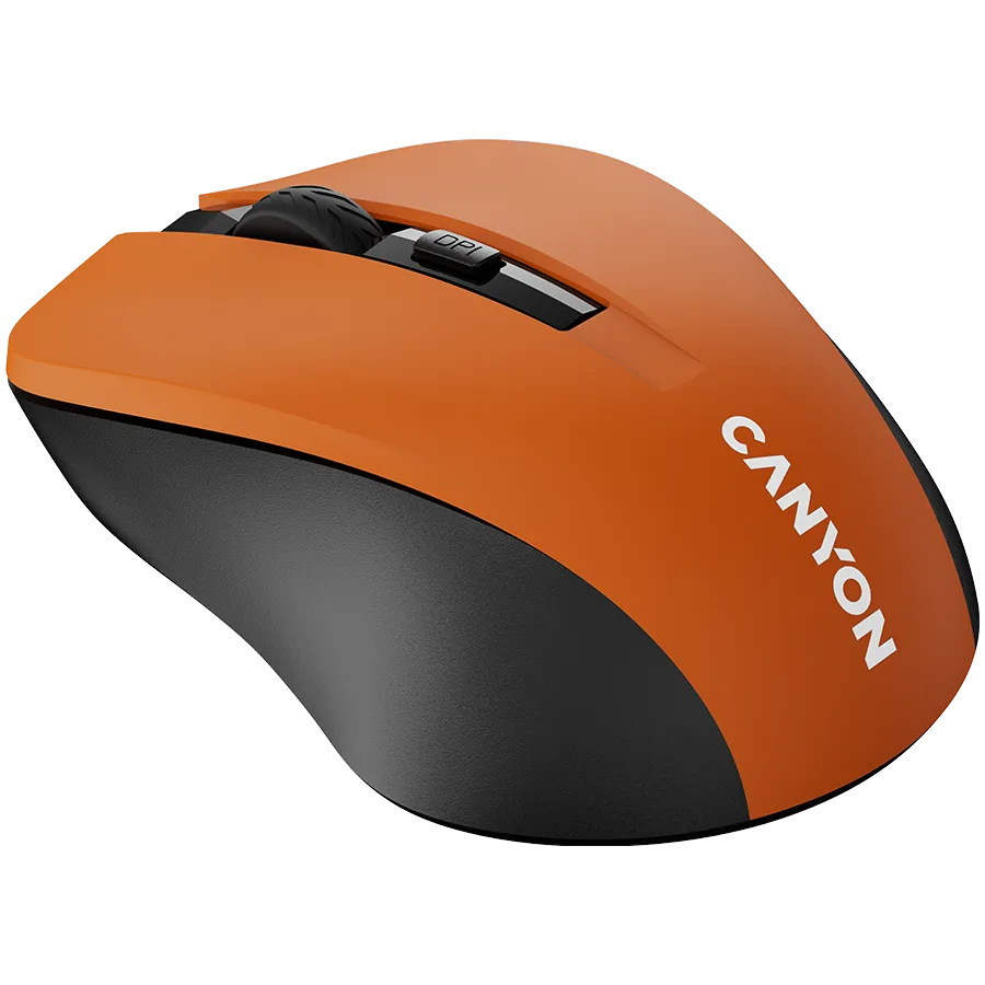 Безжична мишка CANYON mouse MW-1 Wireless Orange - Image 27