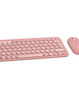 Клавиатура LOGITECH Pebble 2 Bluetooth Keyboard Combo - TONAL ROSE - US INTL