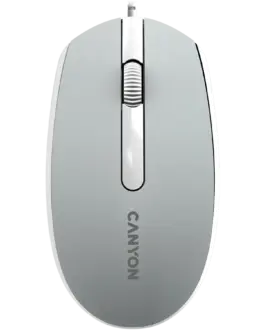 Мишка за компютър CANYON mouse M-10 Wired Dark grey