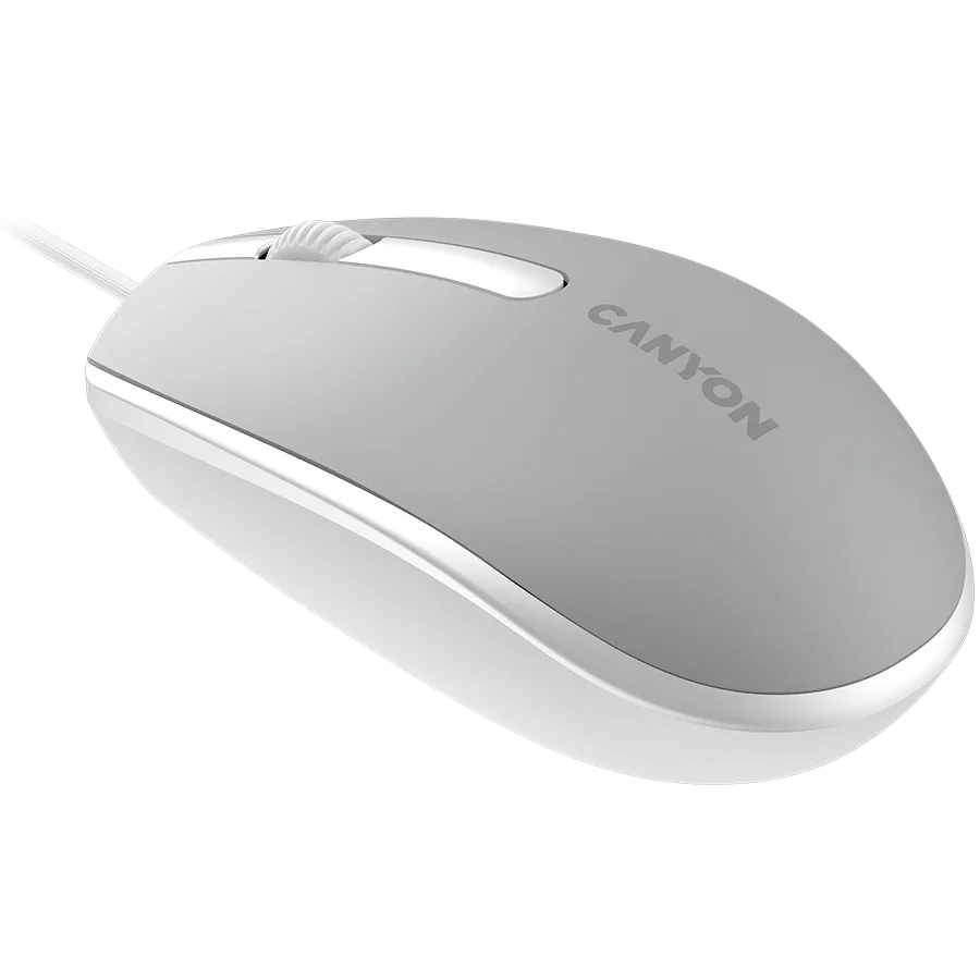 Мишка за компютър CANYON mouse M-10 Wired Dark grey - Image 4