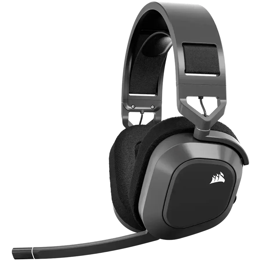Геймърски слушалки CORSAIR HS80 MAX Wireless Headset Steel Gray - EU