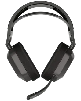 Alternative view of Геймърски слушалки CORSAIR HS80 MAX Wireless Headset, Steel Gray - EU