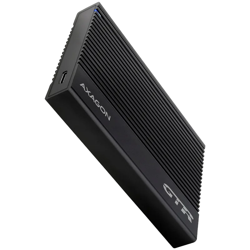 Чекмедже за диск AXAGON EE25-GTR USB-C 3.2 Gen 2 - SATA 6G 2.5" External RIBBED box