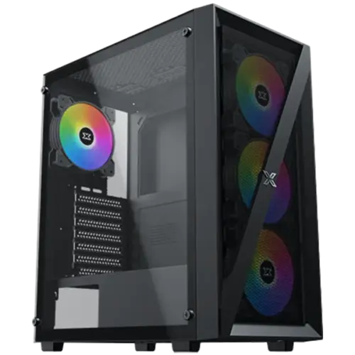 Кутия за компютър Xigmatek Blade EN40887 ATX/M-ATX/MINI ITX USB3.0 X1 USB2.0 X2 HD AUDIO Mehsed Grill Frontpanel & Left