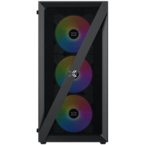 Кутия за компютър Xigmatek Blade EN40887 ATX/M-ATX/MINI ITX, USB3.0 X1, USB2.0 X2, HD AUDIO, Mehsed Grill Frontpanel & Left Tempered Glass, 4PCS X20C Auto Running LED Fan - Image 37